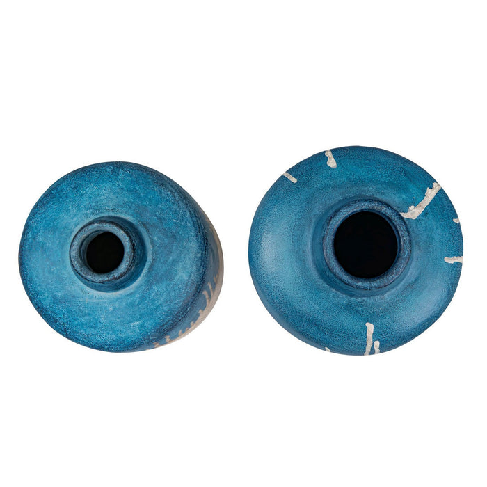 Uttermost - 17151 - Vases, Set/2 - Coastal Cascade - Blue