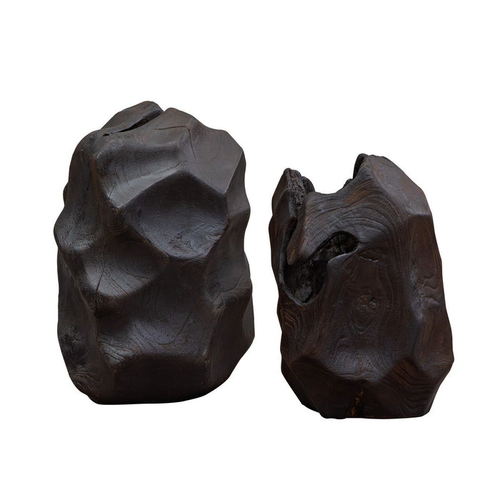 Uttermost - 17152 - Sculpture, Set/2 - Ember Root - Black