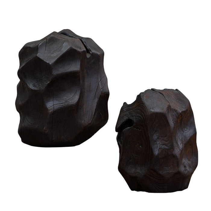 Uttermost - 17152 - Sculpture, Set/2 - Ember Root - Black