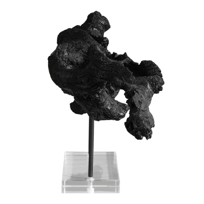 Uttermost - 18327 - Sculpture - Charred Timber - Black