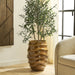 Uttermost - 18389 - Planter - Canyon Wave - Organic Form And Glossy