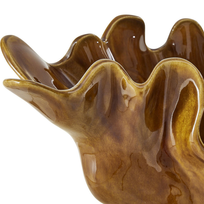 Uttermost - 18391 - Bowl - Amber Tide - Glossy Amber