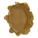 Uttermost - 18392 - Bowl - Golden Crest Ruffle - Organic Form And Glossy