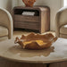 Uttermost - 18392 - Bowl - Golden Crest Ruffle - Organic Form And Glossy