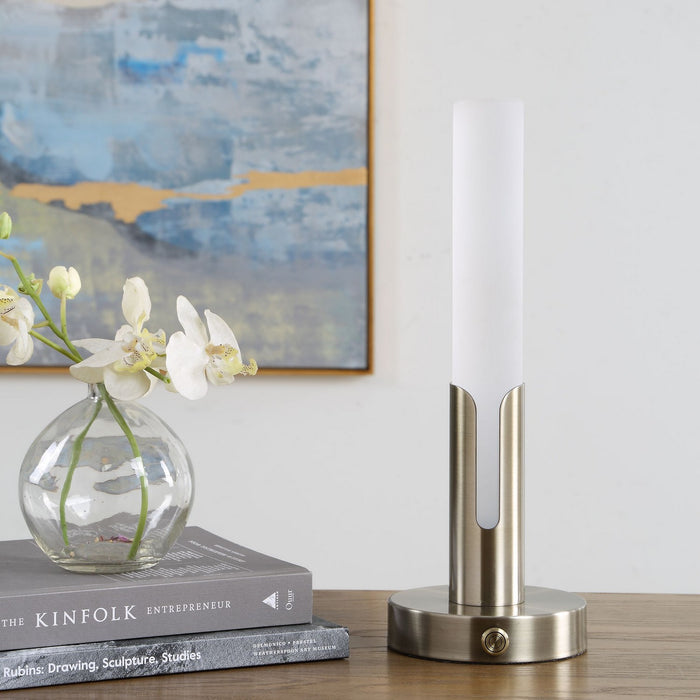 Uttermost - 30690-1 - LED Accent Lamp - Tron - Plated Brass