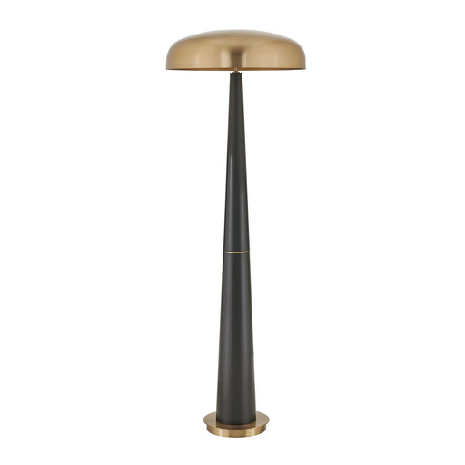Davis Three Light Floor Lamp Black