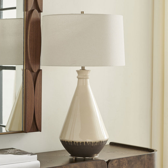 Uttermost - 30742-1 - One Light Table Lamp - Banham - Antique Brass