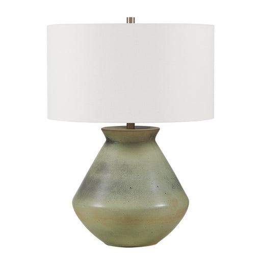 Natrone One Light Table Lamp Antique Brass