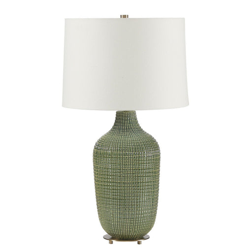 Dulcich One Light Table Lamp Antique Brass