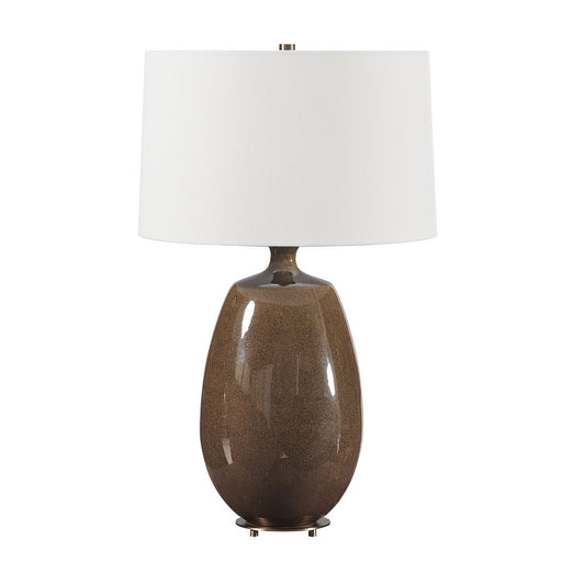 Vinson One Light Table Lamp Antique Brass