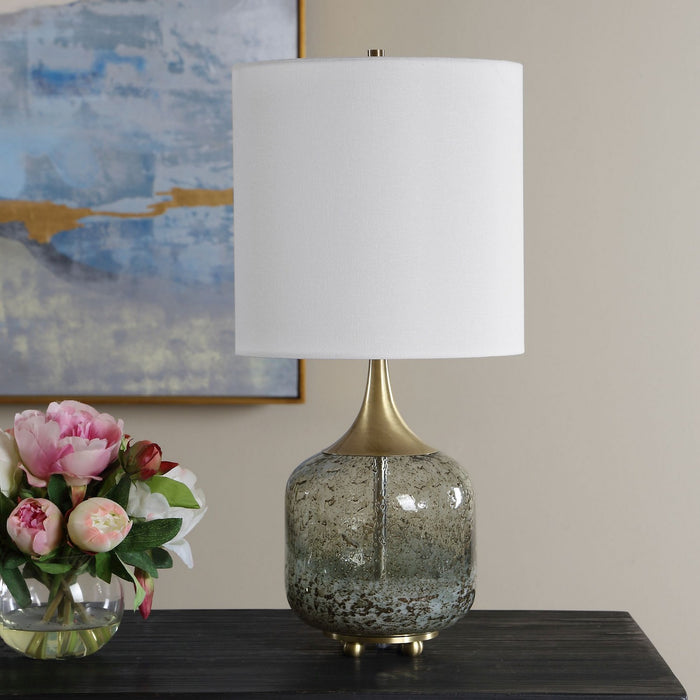 Uttermost - 30762-1 - One Light Table Lamp - Glenn - Brushed Brass