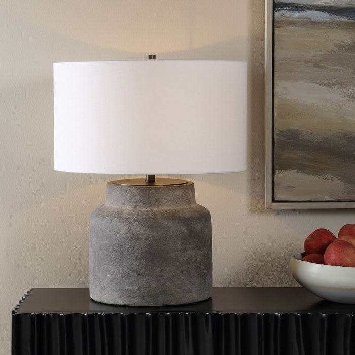 Uttermost - 30763 - One Light Table Lamp - Benedet - Antique Brass