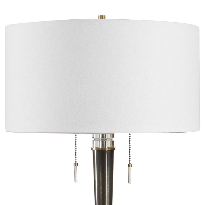 Uttermost - 30764 - Two Light Table Lamp - Winchester - Antique Brass