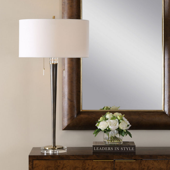 Uttermost - 30764 - Two Light Table Lamp - Winchester - Antique Brass