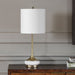 Uttermost - 30820-1 - One Light Table Lamp - Molena - Antique Brass
