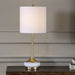 Uttermost - 30820-1 - One Light Table Lamp - Molena - Antique Brass