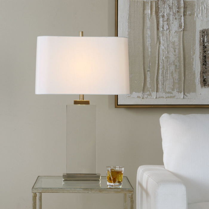 Uttermost - 30840 - One Light Table Lamp - Genevieve - Antique Brass