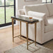 Uttermost - 50581 - Accent Table - Preston - Antique Brass