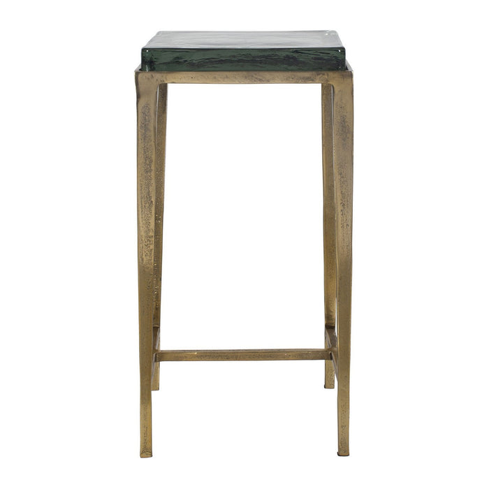 Uttermost - 50596 - Accent Table - Preston - Antique Brass
