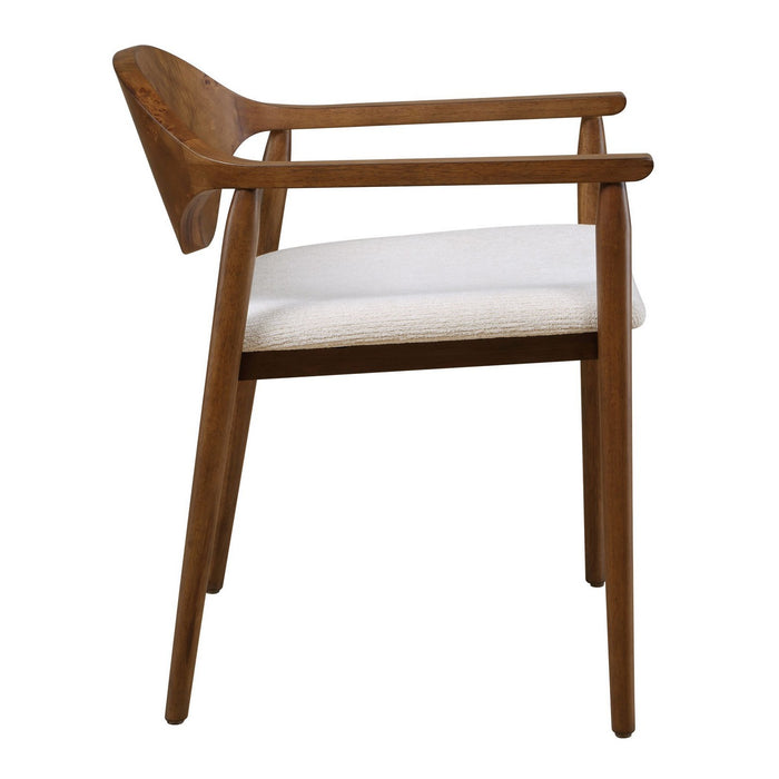 Uttermost - 53145 - Dining Chair - Augusta - Warm Walnut