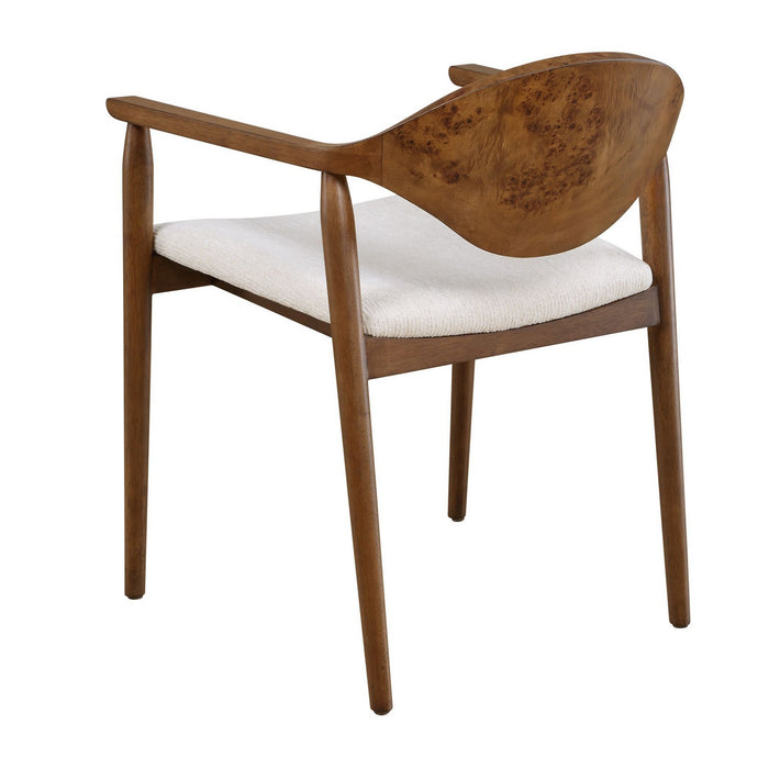 Uttermost - 53145 - Dining Chair - Augusta - Warm Walnut