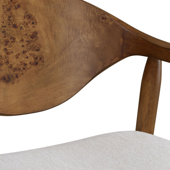 Uttermost - 53145 - Dining Chair - Augusta - Warm Walnut