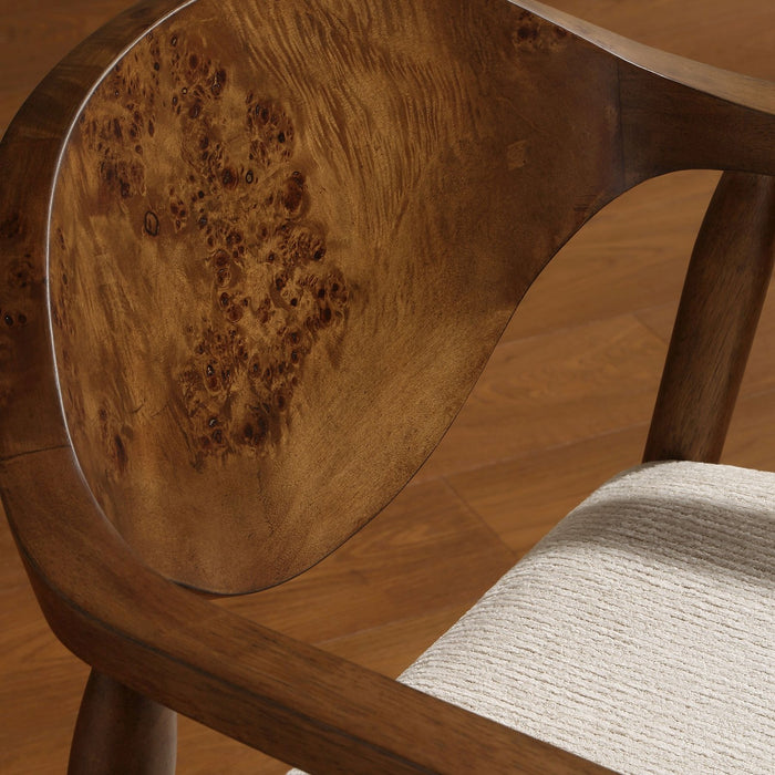 Uttermost - 53145 - Dining Chair - Augusta - Warm Walnut