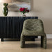 Uttermost - 53148 - Accent Chair - Menlo - Olive Green Over An Off-white