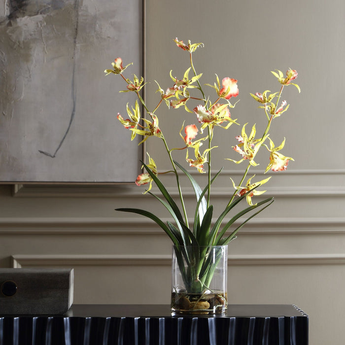 Uttermost - 60274 - Vase - Spider - Yellow