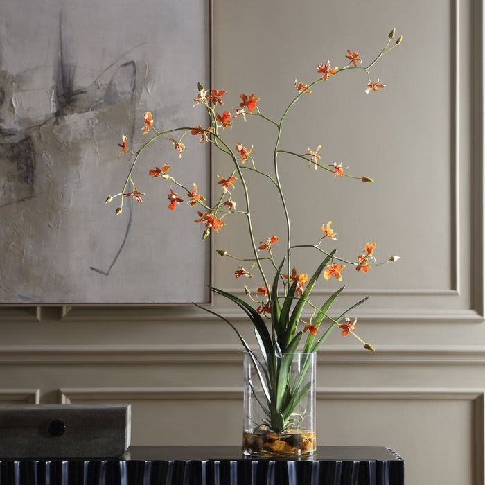 Uttermost - 60275 - Vase - Dancing - Orange