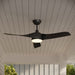 Millennium - 1103LED-MBK-MBK - 52" Ceiling Fan - Hammerlin - Matte Black