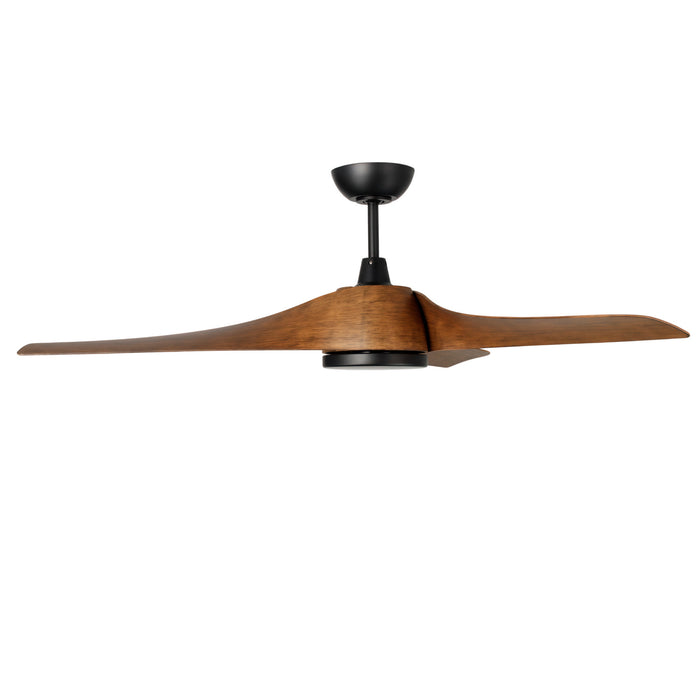Millennium - 1103LED-MBK-WT - 52" Ceiling Fan - Hammerlin - Matte Black