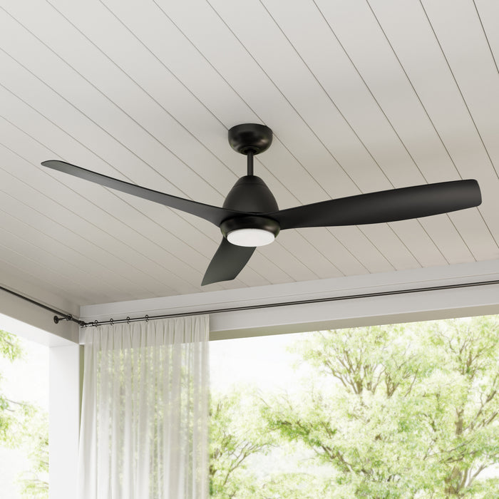 Millennium - 1111LED-MBK-MBK - 60" Ceiling Fan - Kylpin - Matte Black