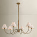 Mitzi - H1163806-PBR - Six Light Chandelier - Bennie - Patina Brass
