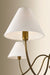 Mitzi - H1163806-PBR - Six Light Chandelier - Bennie - Patina Brass