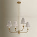 Mitzi - H1175804B-PBR - Four Light Chandelier - Ryle - Patina Brass