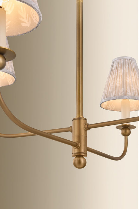 Mitzi - H1175804B-PBR - Four Light Chandelier - Ryle - Patina Brass