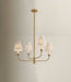 Mitzi - H1175804B-PBR - Four Light Chandelier - Ryle - Patina Brass