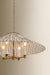 Mitzi - H1198804B-PBR - Four Light Chandelier - Isla - Patina Brass