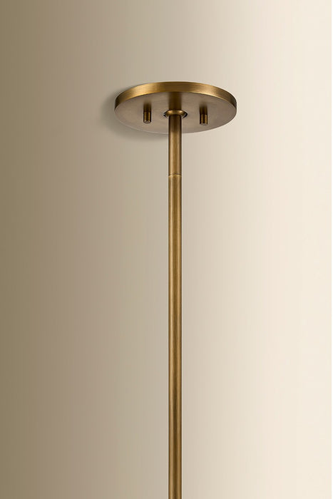 Mitzi - H1163805-PBR - Five Light Chandelier - Bennie - Patina Brass