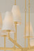 Hudson Valley - 2153-VGL - 12 Light Chandelier - Allaben - Vintage Gold Leaf