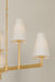 Hudson Valley - 2153-VGL - 12 Light Chandelier - Allaben - Vintage Gold Leaf