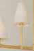 Hudson Valley - 2153-VGL - 12 Light Chandelier - Allaben - Vintage Gold Leaf