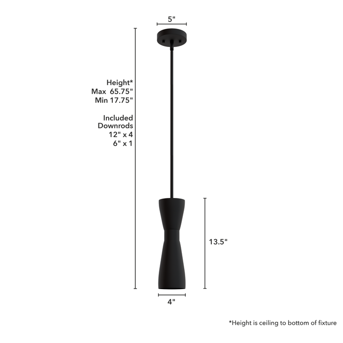 Zola One Light Pendant-Mini Pendants-Hunter-Lighting Design Store