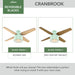 Cranbrook 52" Ceiling Fan-Fans-Hunter-Lighting Design Store