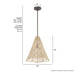 Comet One Light Pendant-Pendants-Hunter-Lighting Design Store