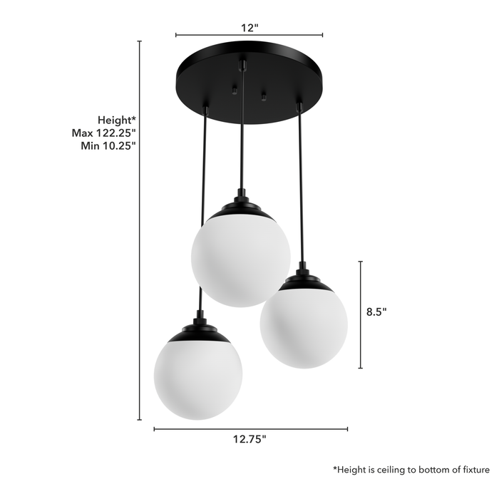Hepburn Cluster-Mini Pendants-Hunter-Lighting Design Store