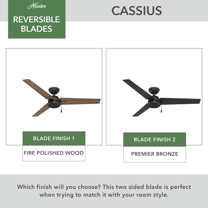Cassius 52" Ceiling Fan-Fans-Hunter-Lighting Design Store