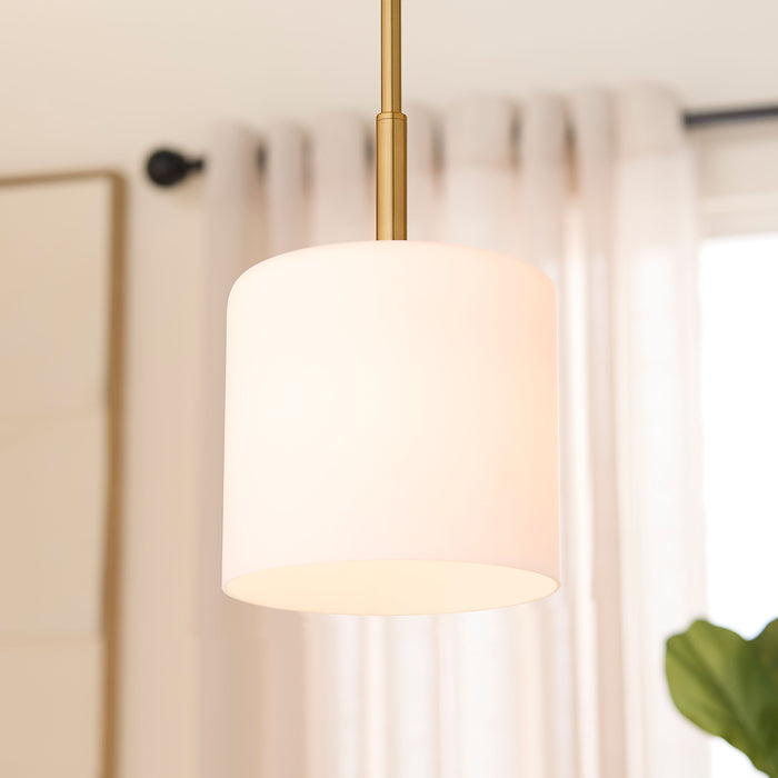 Rutherford One Light Pendant-Mini Pendants-Quorum-Lighting Design Store