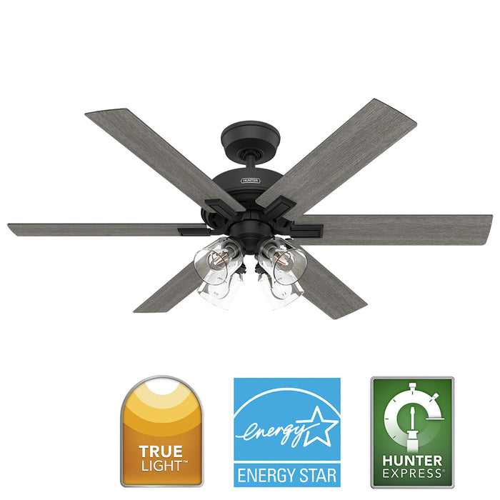 Fonthill 52"Ceiling Fan-Fans-Hunter-Lighting Design Store